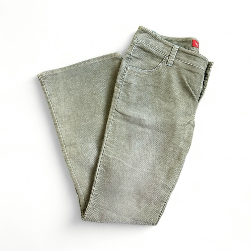 Target Mossimo Y2K Sage Green Flare Women's Corduroy’s